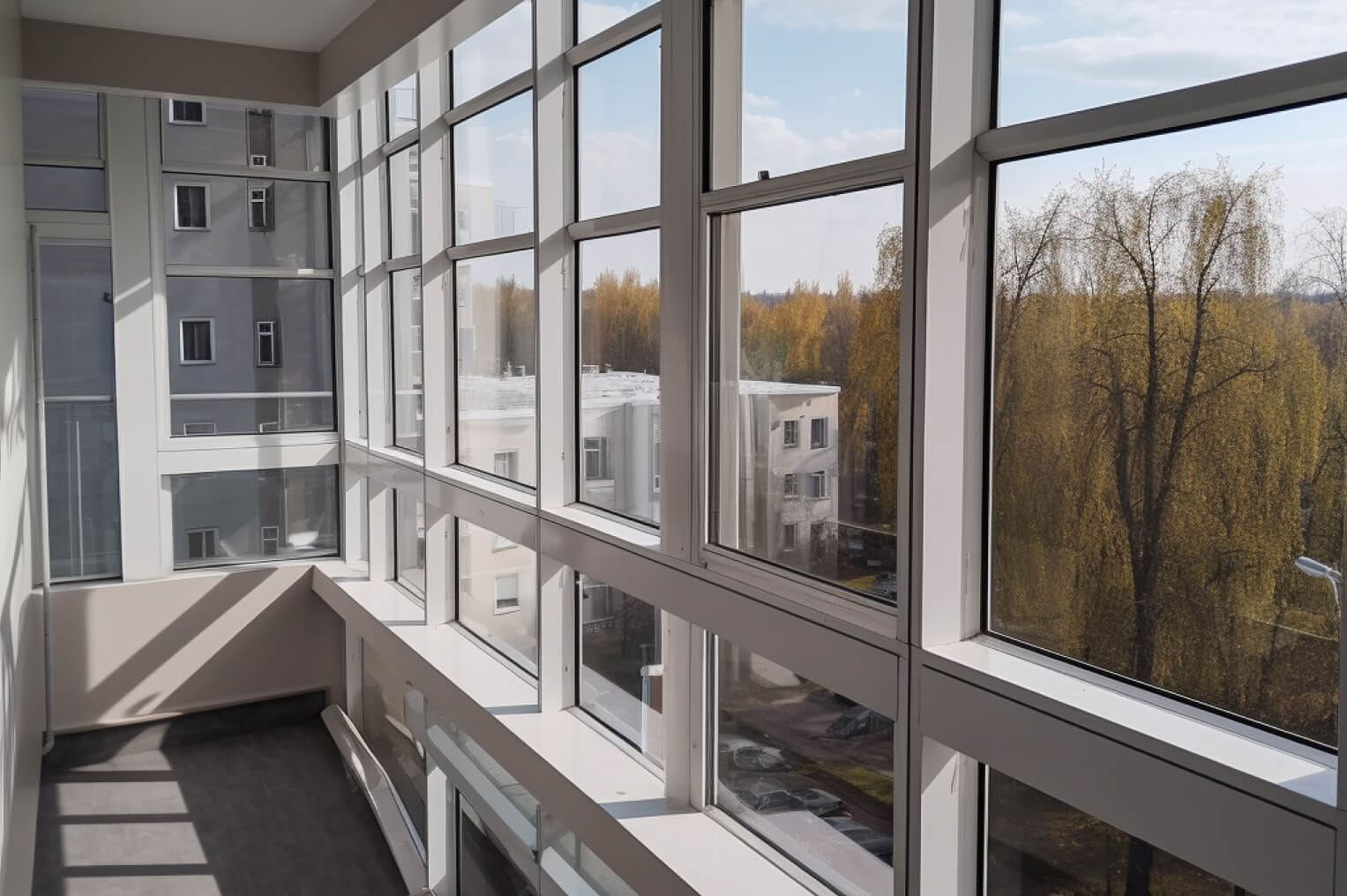 Теплое остекление балконов и лоджии в Москве — Цены под ключ — Профиль REHAU
