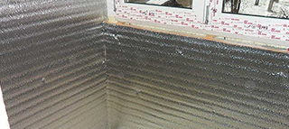 Утепление балкона пенофолом