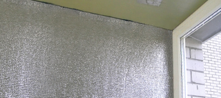 Утепление стен на балконе