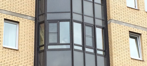 Замена остекления на балконе
