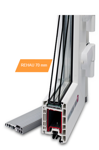 Двери Rehau 70 мм