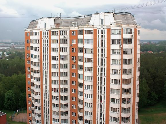 Остекление в домах серии П-44K