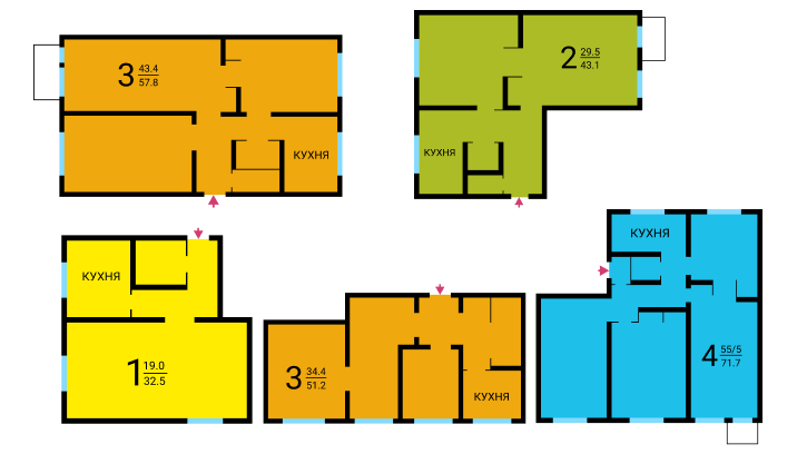 Схема дома К-7