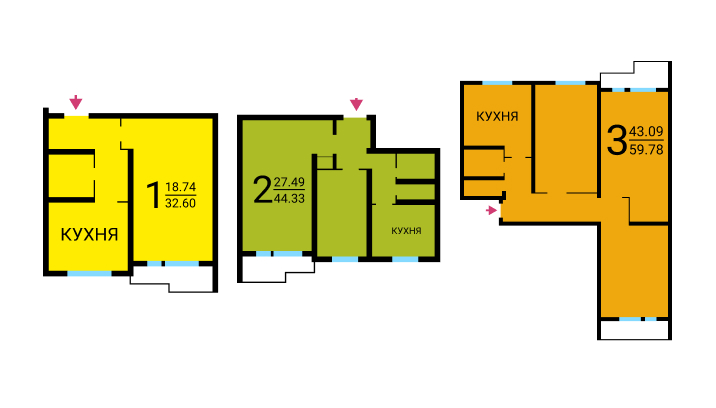 Схема дома II-57-П-57
