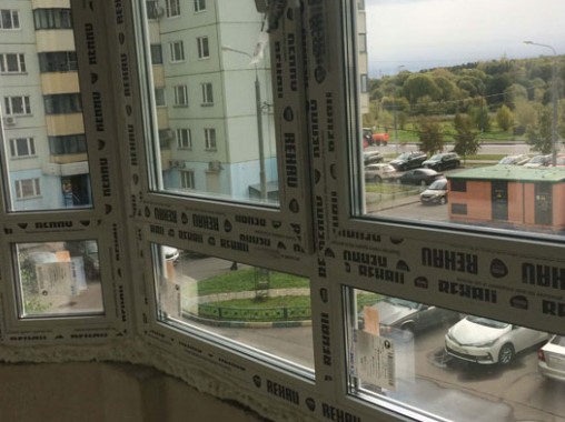 теплое остекление лоджии косынка