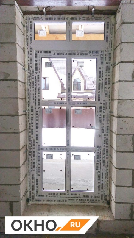Установка пластиковых дверей в Частный дом - установка окон REHAU в Москве