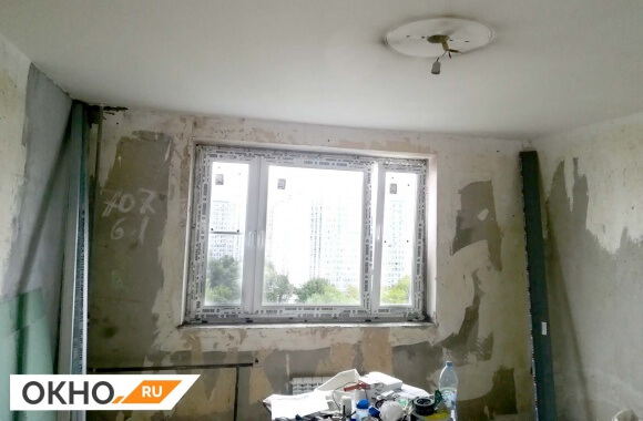 Установка окон и балкона в новой квартире
