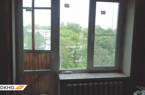 Установка окна и балконного блока