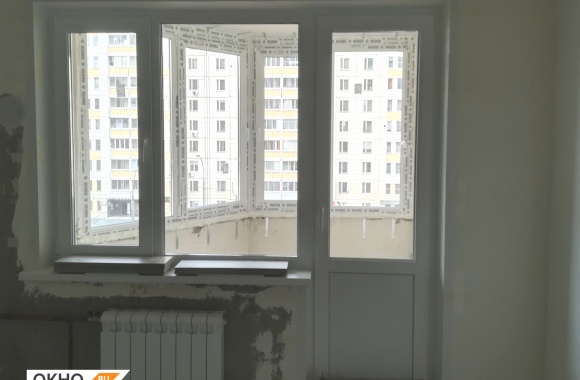 Монтаж балконного блока и остекление
