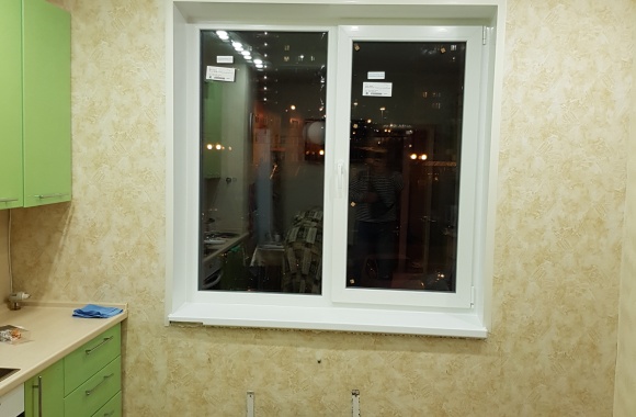 Замена окна на кухне
