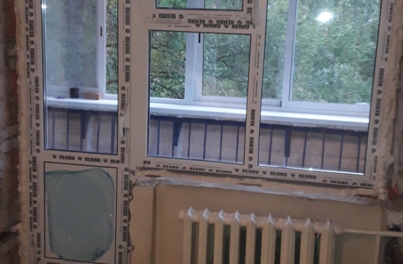 Замена окон и установка балконного блока 